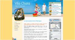 Desktop Screenshot of hotelvillachiarafinale.it